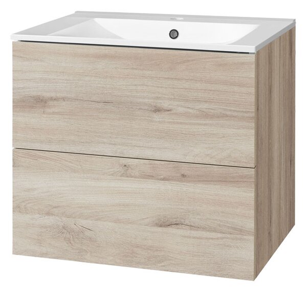 Mereo Mereo, Aira, dulap baie cu chiuveta ceramica 61 cm, MER-CN720