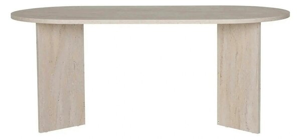Masa SABLIN, travertin, PAL laminat, 180x90x75 cm