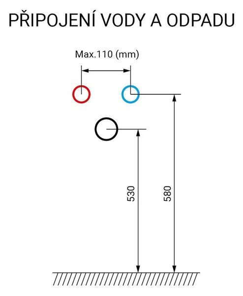 Mereo Mereo, Opto, dulap baie 81 cm, alb, stejar, alb/stejar, negru, MER-CN931S