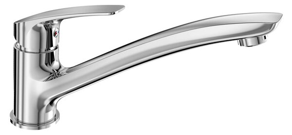 Mereo Mereo, Baterie chiuveta, Eve, cu brat plat 210 mm, crom, MER-CBV20101