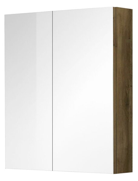 Mereo Mereo, Galerie baie 60 cm, dulap oglindă, 2x uși, MER-CN716GH