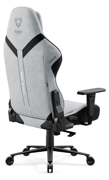 Scaun gaming gri Diablo X.One Prime, Normal Size, Nightwolf Moon