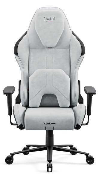 Scaun gaming gri Diablo X.One Prime, Normal Size, Nightwolf Moon