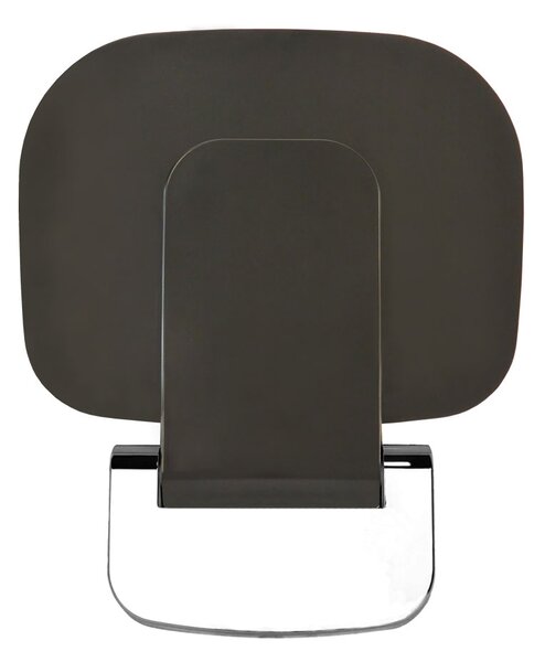 Mereo Mereo, Scaun de dus, duroplast, negru, MER-CSS121B