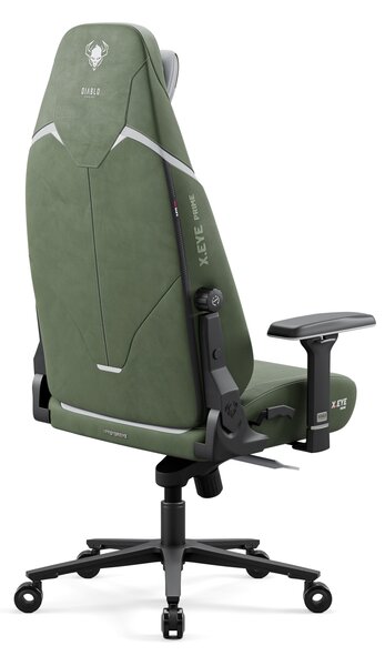 Scaun gaming verde Diablo X.Eye Prime, Normal Size, Gothic Green