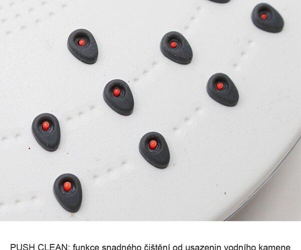 Mereo Mereo, Blat duș cu placă ø 226 mm cu rost, plastic cromat, MER-CB585C