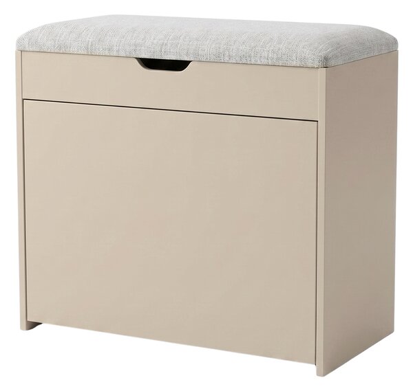 Dulap pentru pantofi cu loc de șezut și rafturi retractabile VAULT, 57 x 30 x 53 cm