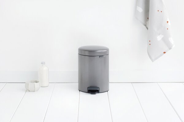 Brabantia NewIcon cos de gunoi 5 l gri 112683