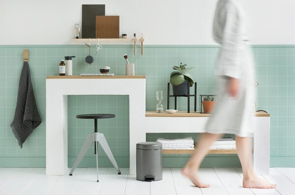 Brabantia NewIcon cos de gunoi 5 l gri 112683