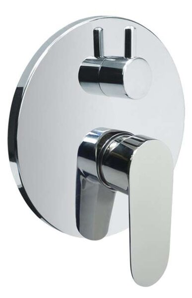 Mereo Mereo, Robinet de duș ascuns cu întrerupător, Mada, Mbox, capac rotund, MER-CBQ60106MA