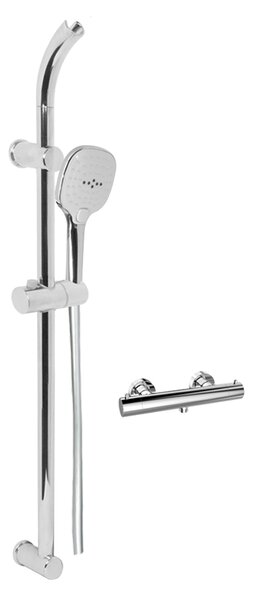 Mereo Mereo, Set de dus cu robinet termostatic, MER-BTS01N