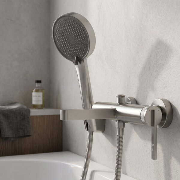 Baterie pentru cadă REA Grace Brush Nickel