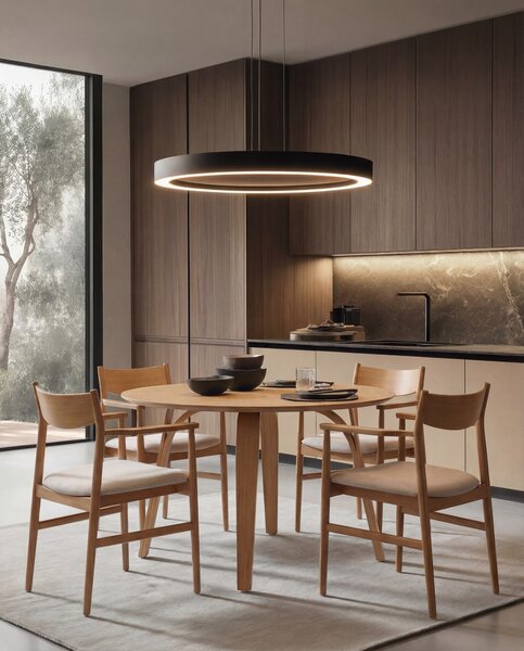 MAZZONI EXPORT LOUIS Bej Deschis/cadru Stejar Natural - SCAUN DIN LEMN TAPIȚAT PENTRU LIVING SUFRAGERIE BUCĂTĂRIE MODERN CLASSIC
