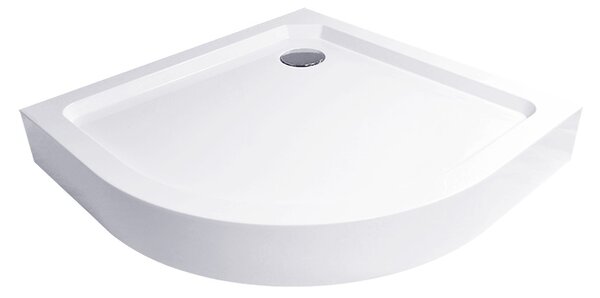 Mereo Mereo, Cadă de duș R550, SMC, alb, inclusiv picioare și sifon ø 90 mm, MER-CV11H