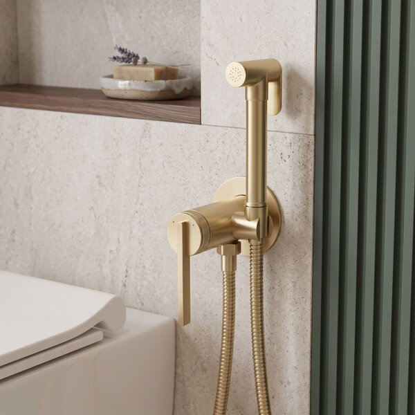 Baterie bideu Rea Grace Brush Gold