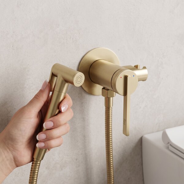 Baterie bideu Rea Grace Brush Gold