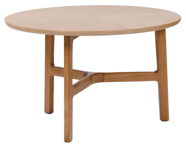 MAZZONI EXPORT BELLUNO Frasin Natural - MĂSUȚĂ DE CAFEA DIN LEMN Ø65 cm ROTUNDĂ MODERN CLASSIC
