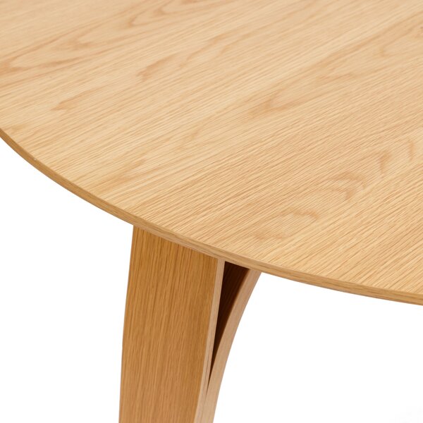 MAZZONI EXPORT BOLZANO 1200 Stejar Natural - MASĂ ROTUNDĂ DIN LEMN PENTRU BUCĂTĂRIE DINING LIVING MODERN CLASSIC