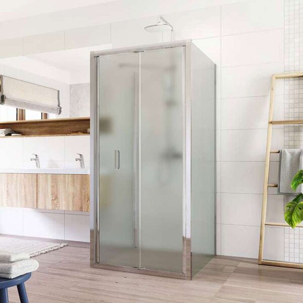 Mereo Mereo, Cabina de dus, LIMA, crom ALU, sticla Point, MER-CK86232K