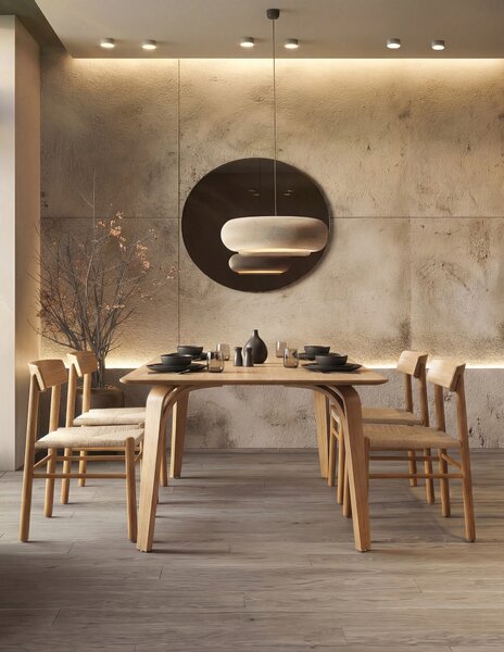 MAZZONI EXPORT BOLZANO 1800 Stejar Natural - MASĂ DIN LEMN PENTRU BUCĂTĂRIE DINING LIVING MODERN CLASSIC