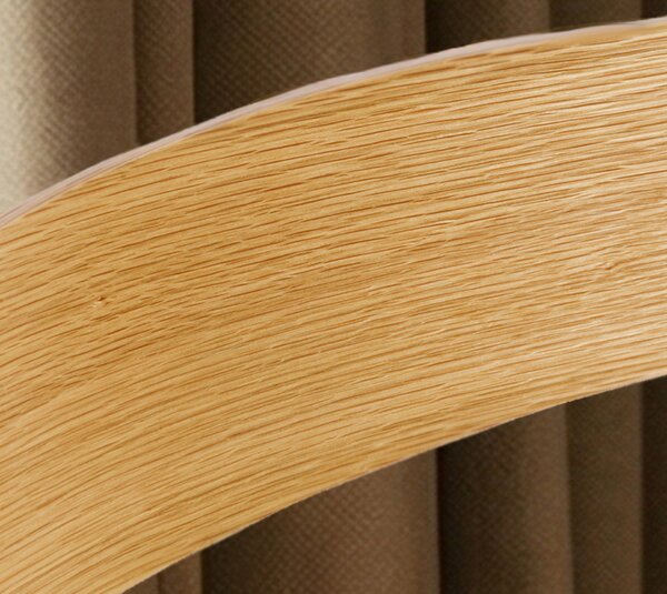 MAZZONI EXPORT LIAM Șnur Kraft/cadru Stejar Natural - SCAUN DIN LEMN ÎMPLETIT PENTRU LIVING SUFRAGERIE BUCĂTĂRIE MODERN CLASSIC BOHO