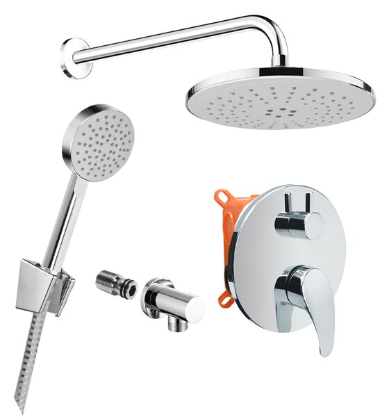 Mereo Mereo, Set de duș Sonata cu robinet ascuns cu două căi, MER-CB650SS1
