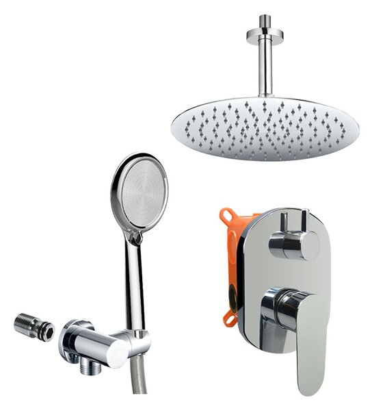 Mereo Mereo, Set de duș cu robinet ascuns cu două căi, MER-CB650SV2