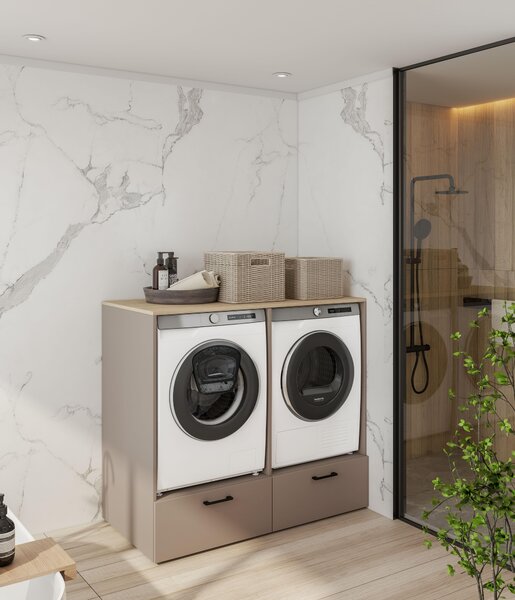 Dulap pentru mașina de spălat Arize (congo). Promo -19%. 1091926