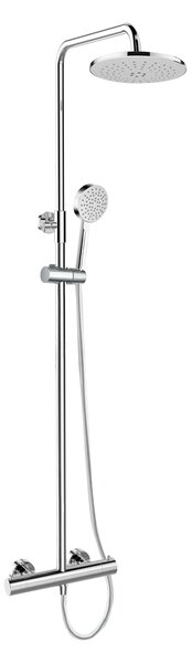 Mereo Mereo, Baterie termostatica de dus cu cap de dus rotund, MER-CB60104TSA