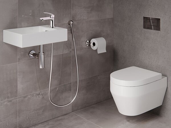 Mereo Mereo, Baterie stand Lila cu bideu dus, MER-CBEE10105
