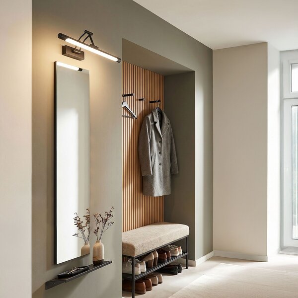 Aplică LED pentru baie SWE025-1W 42cm Black