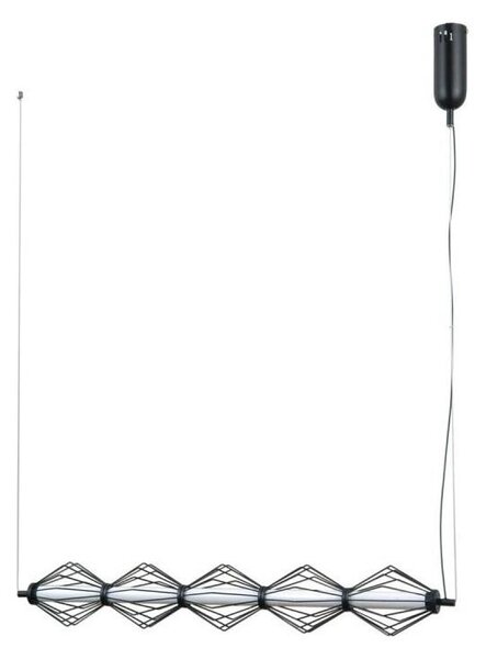 ITALUX PND-34403-5-BK - Lustră suspendată LED SEVILLA, LED/25W/230V, 3000K, negru