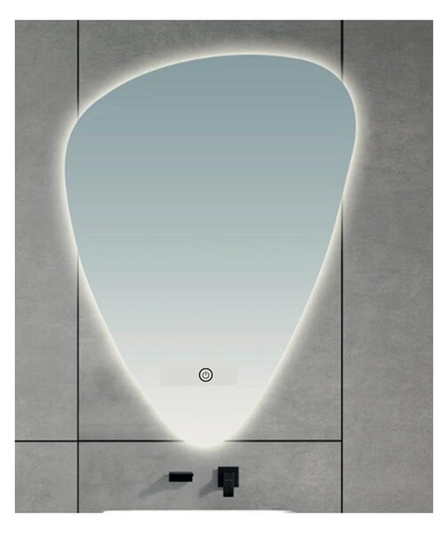 Brilagi - Oglindă LED pentru baie GOCCIA LED/19W/230V 67x50 cm IP44 CRI 90 reglabilă +CCT