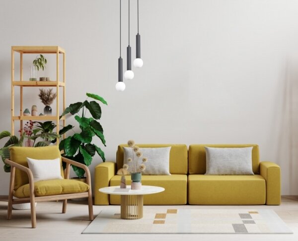 ITALUX PND-33574-3-BK - Lustră suspendată pe cablu FILANO, 3xG9/5W/230V, neagră