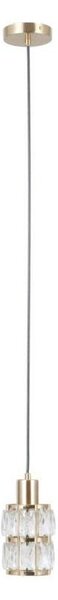 ITALUX PND-40668-1-HBR - Lustră suspendată pe cablu ALMA 1xE27/40W/230V, auriu