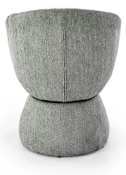 Fotoliu K581, gri, stofa clasica, 63x62x82 cm