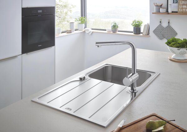 Grohe Minta baterie bucătărie pe picior crom 32168000