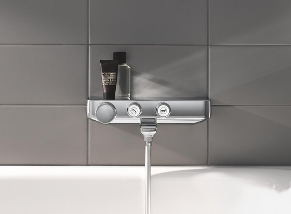 Grohe Grohtherm SmartControl baterie cadă-duș perete cu termostat crom 34718000