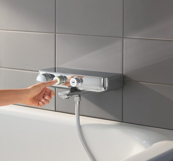 Grohe Grohtherm SmartControl baterie cadă-duș perete cu termostat crom 34718000