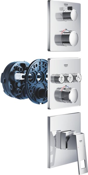 Grohe Grohtherm baterie cadă-duș ascuns cu termostat crom 24079000