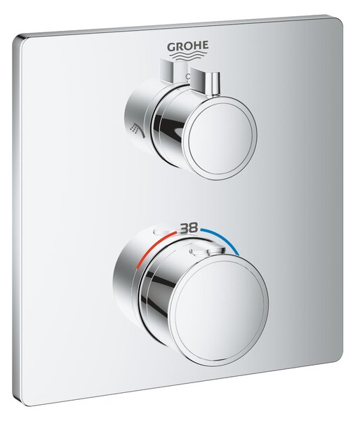 Grohe Grohtherm baterie cadă-duș ascuns cu termostat crom 24079000