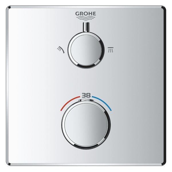 Grohe Grohtherm baterie cadă-duș ascuns cu termostat crom 24079000
