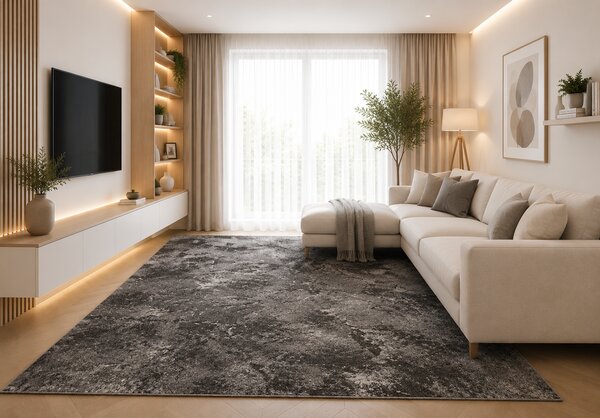 Covor Modern, Mira 24137, Gri, Dreptunghiular, Diverse Dimensiuni