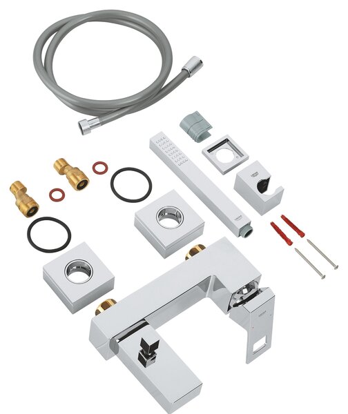 Grohe Eurocube baterie cadă-duș perete crom 23141000