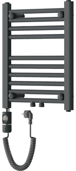 Mexen Mars, element electric de încălzire 500 x 400 mm, 300 W, antracit, W110-0500-400-2300-66