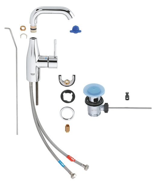 Grohe Essence baterie lavoar stativ crom 23462001