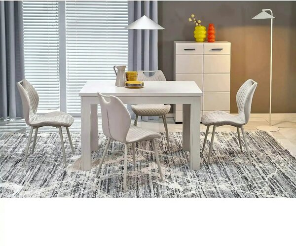 Masa extensibila GIZMO, casmir, PAL laminat, 120/160x75x79 cm