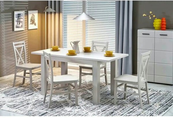 Masa extensibila GIZMO, casmir, PAL laminat, 120/160x75x79 cm