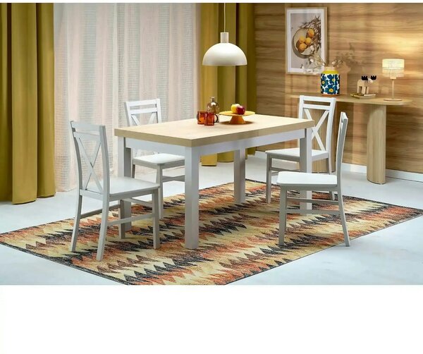 Masa extensibila TIAGO, stejar/casmir, 140/220x80x76 cm