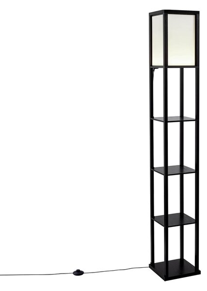Lampă de podea de design negru și alb, cu LED integrat - Nea